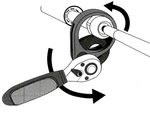 Heavy Duty Wrack Wrench Diameter 